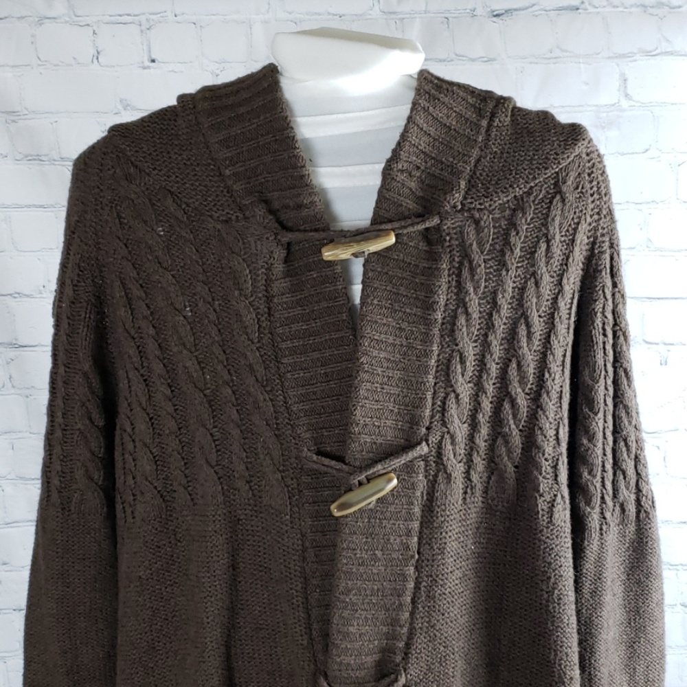 Motherhood Brown knit Maternity sweater
